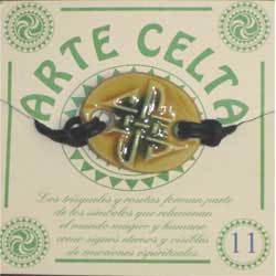 pulsera cerámica esmaltada motivos celta Asturias